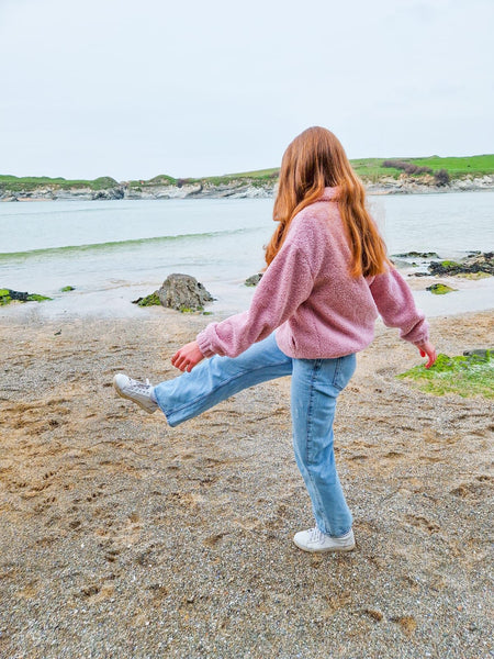 Teddy Bear Jumper - Pink